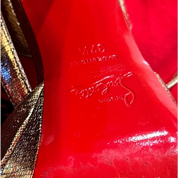 Christian Louboutin, Size 37.5 - Picture 4 of 7